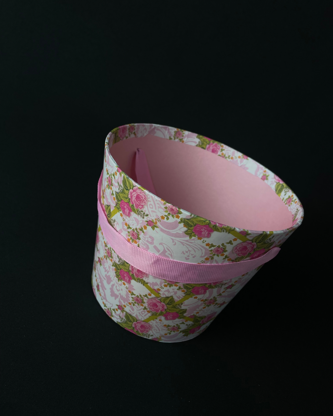 Floral Decorative Bucket